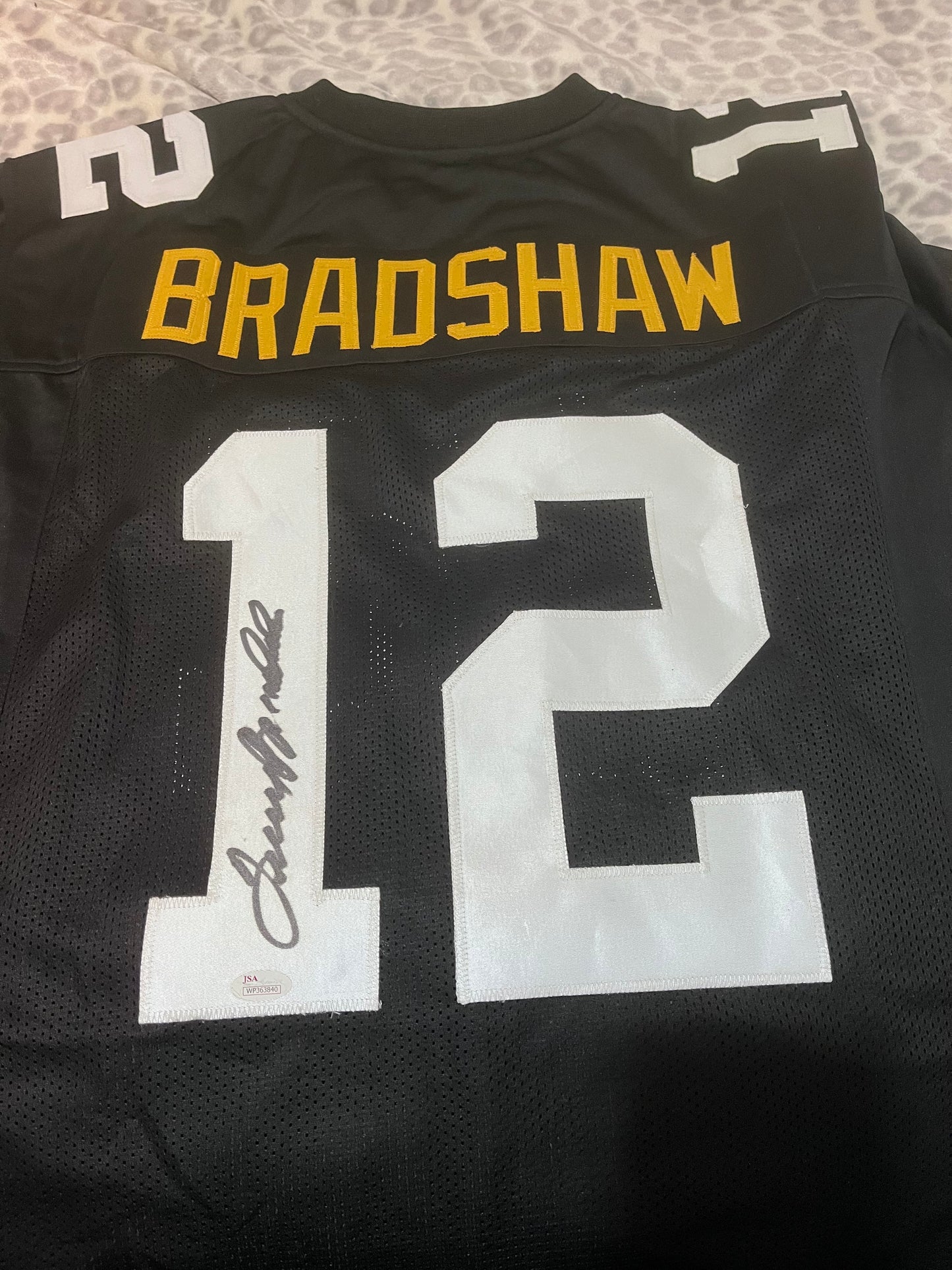 Autographed Terry Bradshaw Jersey